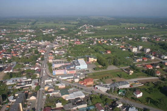 Mszczonow z lotu ptaka - 2