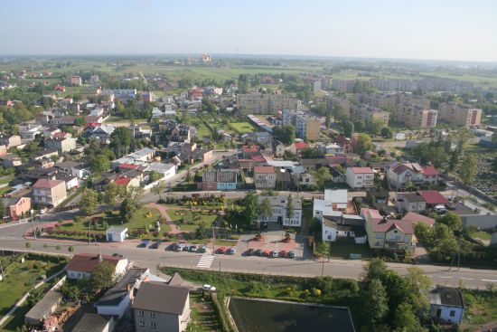 Mszczonow z lotu ptaka -3